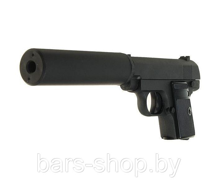Страйкбольный пистолет Galaxy G.9A пружинный 6 мм - фото 1 - id-p113599702