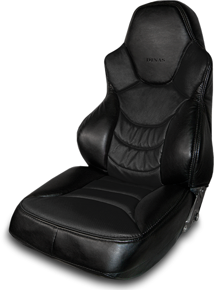 Чехлы на сидения Dinas №3 , универсальные, черные - фото 1 - id-p113600390