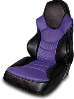 Чехлы на сидения Dinas №3 , универсальные, черно-фиолетовые