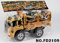 Детская машинка Военный фургон FD2109