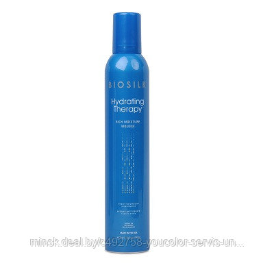 BIOSILK HYDRATING THERAPY Rich Moisture Мусс для укладки волос 360 гр