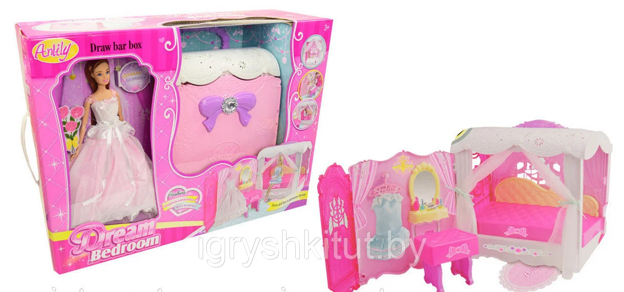 Игровой набор Кукла Anlily с сумочкой-спальней, арт.99047 - фото 3 - id-p113603242