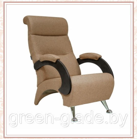 Кресло для отдыха модель 9Д каркас Венге ткань Мальта-17