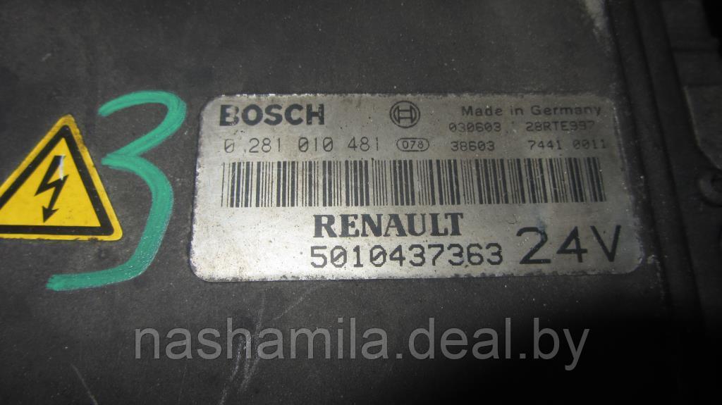 Блок управления двигателем Renault Magnum Etech - фото 2 - id-p113604790