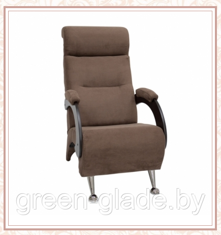 Кресло для отдыха модель 9Д каркас Венге ткань Verona Brown