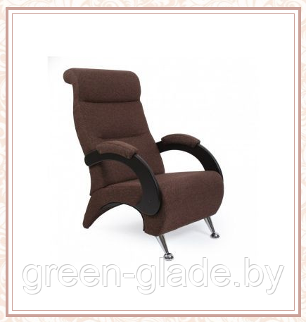 Кресло для отдыха модель 9Д каркас Венге ткань Мальта-15