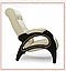 Кресло для отдыха модель 41 каркас Венге экокожа Дунди-108, фото 3