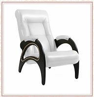 Кресло для отдыха модель 41 каркас Венге экокожа Mango-002