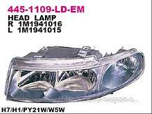 Фара передняя левая с ЭК SEAT LEON / TOLEDO 99-03