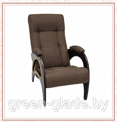 Кресло для отдыха модель 41 каркас Венге ткань Мальта-15