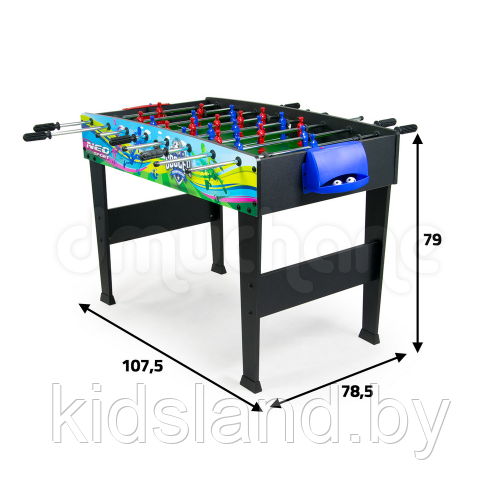 Игровой стол Футбол (кикер) Neo Sport NS-406(107,578,5х79 см) - фото 2 - id-p113644393