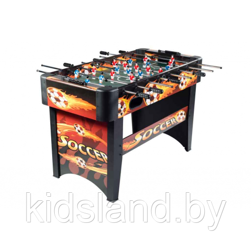Игровой стол Футбол (кикер) Atlas Sport Maxi оранжевый(122х60,5х 80см)