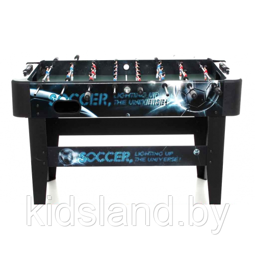 Игровой стол Футбол (кикер) Atlas Sport Maxi черный (122х60,5х 80см) - фото 2 - id-p113644395