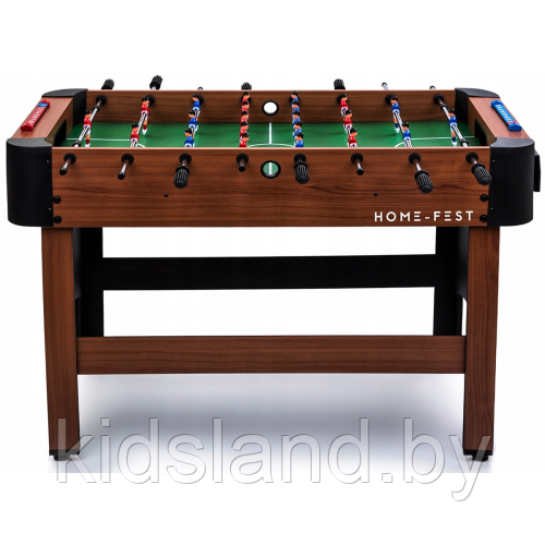 Игровой стол Футбол (кикер) Atlas Sport Maxi коричневый(122х60,5х 80см) - фото 7 - id-p113644397