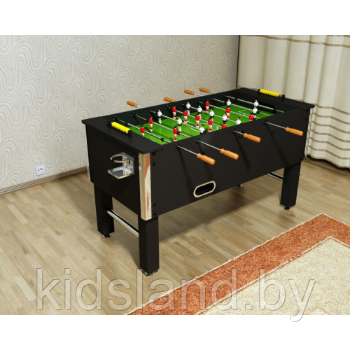Игровой стол Футбол Atlas Evolution Black (140 x 71 x 85 см) - фото 2 - id-p113644440