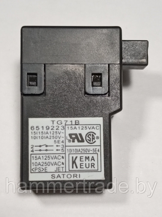 651922-3 Выключатель TG71B к GA9010C - фото 2 - id-p113644326