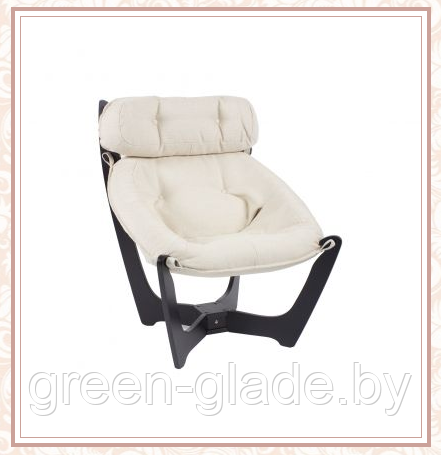 Кресло для отдыха модель 11 каркас Венге ткань Мальта-01 - фото 1 - id-p8423953