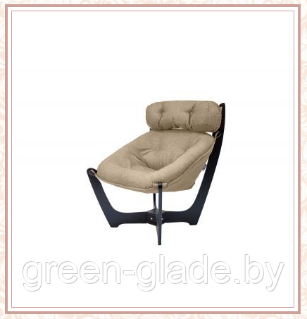 Кресло для отдыха модель 11 каркас Венге ткань Montana-904 - фото 1 - id-p31512485