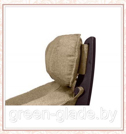 Кресло для отдыха модель 11 каркас Венге ткань Montana-904 - фото 4 - id-p31512485