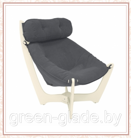 Кресло для отдыха модель 11 каркас Дуб шамапань ткань Verona Antrazite Grey - фото 1 - id-p113644835