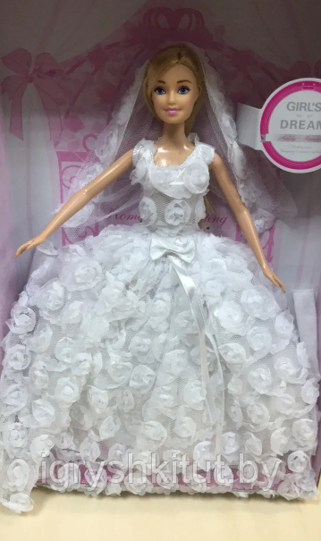 Кукла Anlily Невеста "Романтическая свадьба", рост 29 см, арт.99117 - фото 2 - id-p113644685