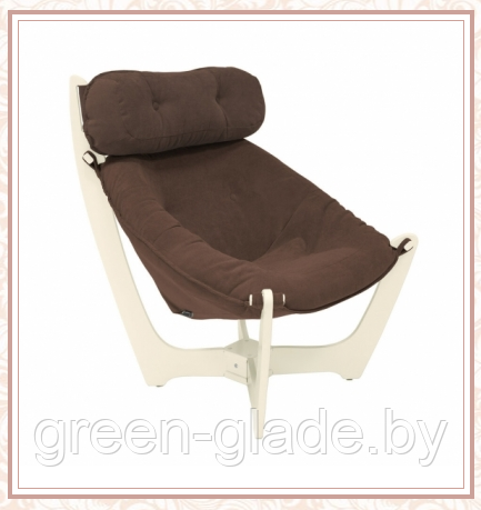Кресло для отдыха модель 11 каркас Дуб шампань ткань Verona Brown - фото 1 - id-p113644851