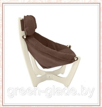 Кресло для отдыха модель 11 каркас Дуб шампань ткань Verona Brown - фото 2 - id-p113644851