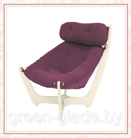 Кресло для отдыха модель 11 каркас Дуб шампань ткань Verona Cyklam