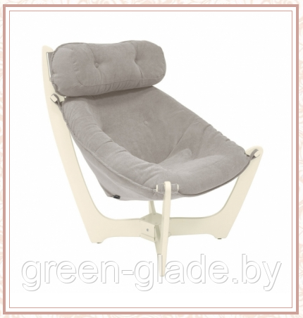 Кресло для отдыха модель 11 Дуб шампань ткань Verona Light Grey - фото 1 - id-p113646949