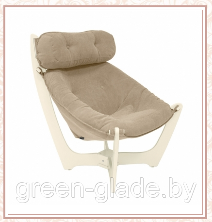 Кресло для отдыха модель 11 каркас Дуб шампань ткань Verona Vanilla - фото 1 - id-p113648273