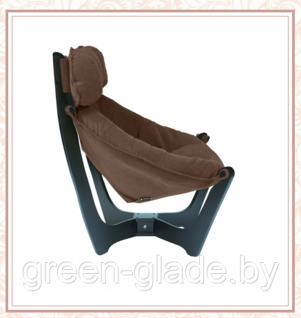 Кресло для отдыха модель 11 каркас Венге ткань Verona Brown - фото 2 - id-p113648614