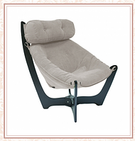 Кресло для отдыха модель 11 каркас Венге ткань Verona Light Grey
