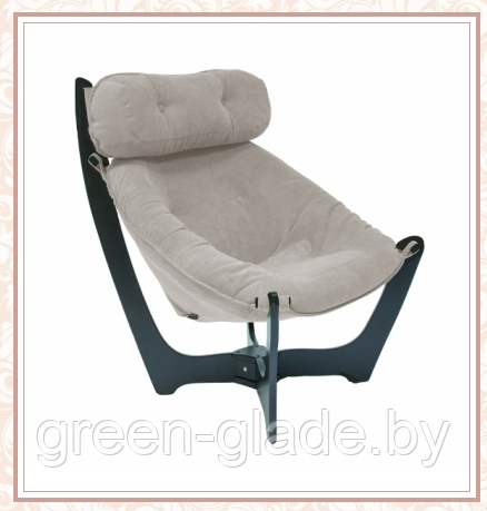 Кресло для отдыха модель 11 каркас Венге ткань Verona Light Grey - фото 1 - id-p113648624