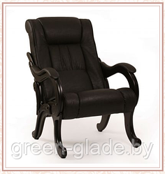 Кресло для отдыха модель 71 каркас Венге экокожа Дунди-108