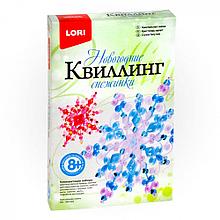 Квиллинг. Новогодний "Кристальная сказка"