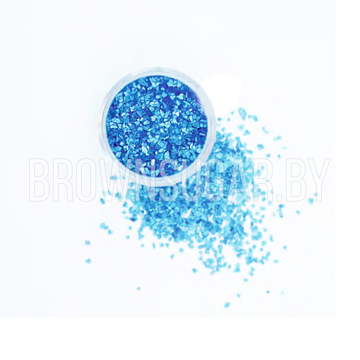 Блёстки цвет Голубой GLT 14.3 Sweety Kit (Россия, 4 гр, фракция 3-5 мм) - фото 1 - id-p113643309