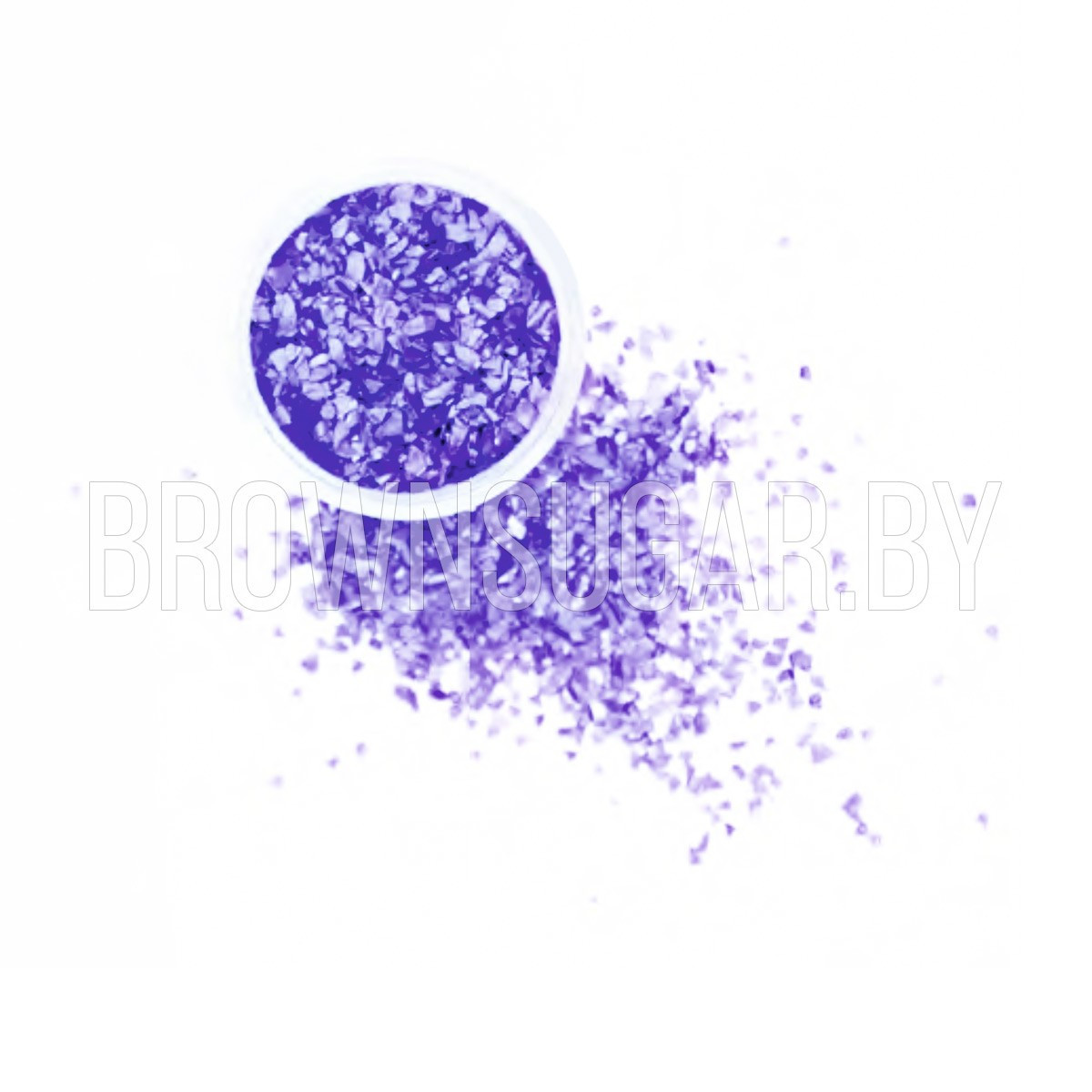 Блёстки цвет Виолет GLT 19.3 Sweety Kit (Россия, 4 гр, фракция 3-5 мм) - фото 1 - id-p113643316