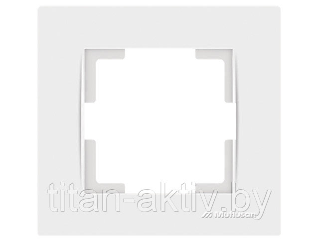 Рамка 1-ая белая, RITA, MUTLUSAN - фото 1 - id-p113670330