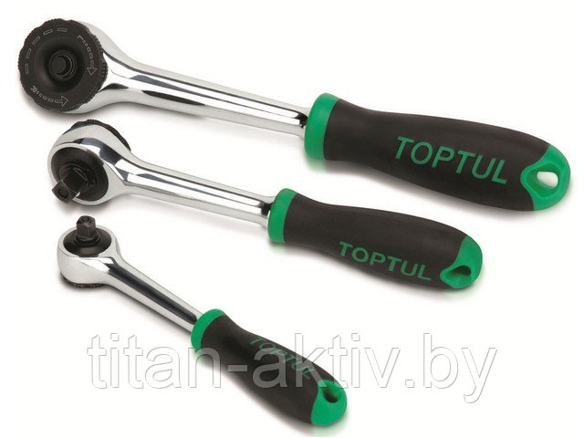 Трещотка 1/4"" безредукторная 155мм TOPTUL (CJBT0816)