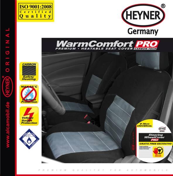 Чехол  с подогревом черный  Heyner WarmComfort Pro 505600 + подарок чехол на руль