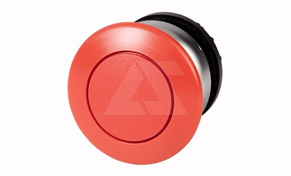 Кнопка грибовидная красная 36мм Titan M22-DRP-R, с микропереключ. фиксация/возврат, IP67 - фото 1 - id-p113735664