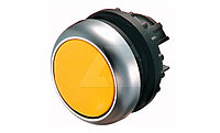 Кнопка желтая с подсветкой Titan M22-DRL-Y, IP67 с микропереключ. фиксация/возврат