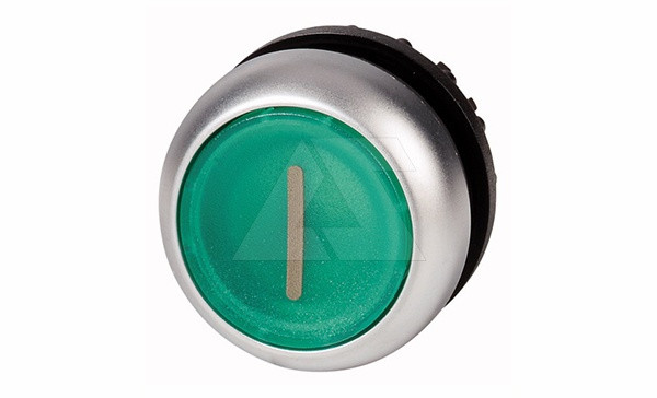 Кнопка зеленая с подсветкой Titan M22-DL-G-X1,надпись 1, IP67 - фото 1 - id-p113735675
