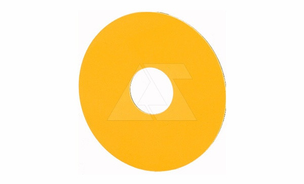 Кольцо желтое Titan M22-XAK для кнопок аварийного останова, без надписей,d=90мм - фото 1 - id-p113735695