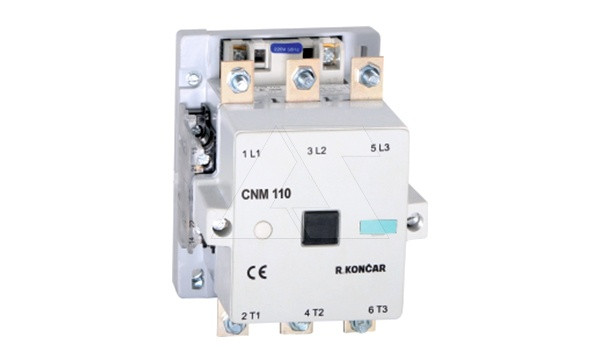 Контактор CNM 110 22, 3P, 110A/(115A по AC-1), 55kW(400VAC), 230VAC, 2NO+2NC - фото 1 - id-p113735738