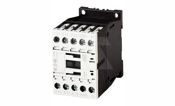 Контактор DILM12-10(110V50/60HZ), 3P, 12A/(20A по AC-1), 5.5kW(400VAC), 110V50/60Hz, 1NO - фото 1 - id-p113735755