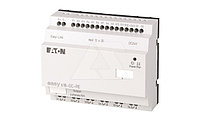 Программируемый логический контроллер EASY618-DC-RE, 24VDC,модуль расширения 12 цифр.вх., 6 рел.вых.