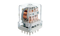 Реле R15-1014-23-1220-K, 4CO, 10A(250VAC), 220VDC, тест-кнопка