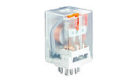 Реле R15-2013-23-1024-WTLD, 3CO, 10A(250VAC), 24VDC, мех. инд., тест-кнопка, LED, варистор