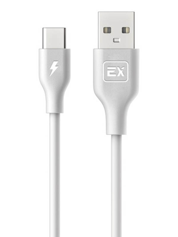 EX-K-734 USB - TYPE-C круглый белый 0.2М Power Bank Classic Дата-кабель EXPLOYD - фото 1 - id-p113599902